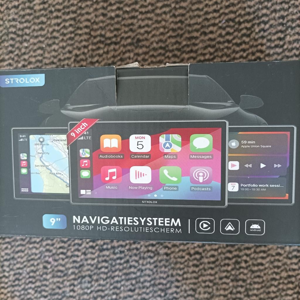 navigatiesysteem, Ophalen, Nieuw