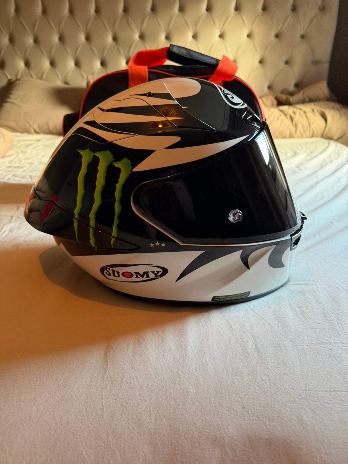 Suomy s1-xr gp bagnaia 2024 kiss mugello, Motoren, Kleding | Motorhelmen, Overige merken, Dames, Ophalen of Verzenden, Nieuw zonder kaartje