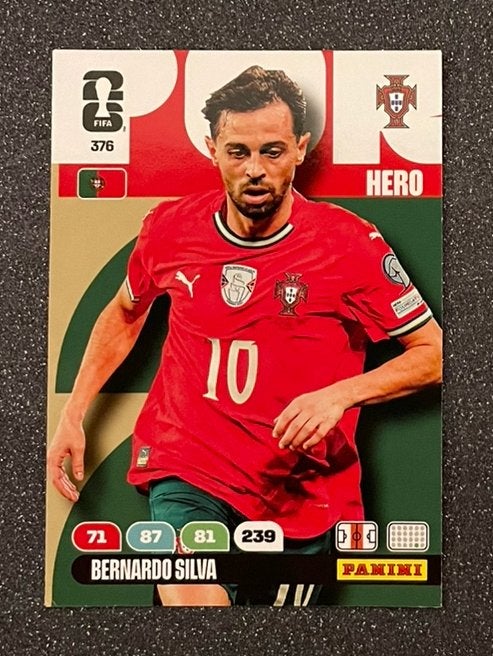 Panini WORLD CUP 2026    BERNARDO SILVA    PORTUGAL, Verzenden, Zo goed als nieuw, Plaatje