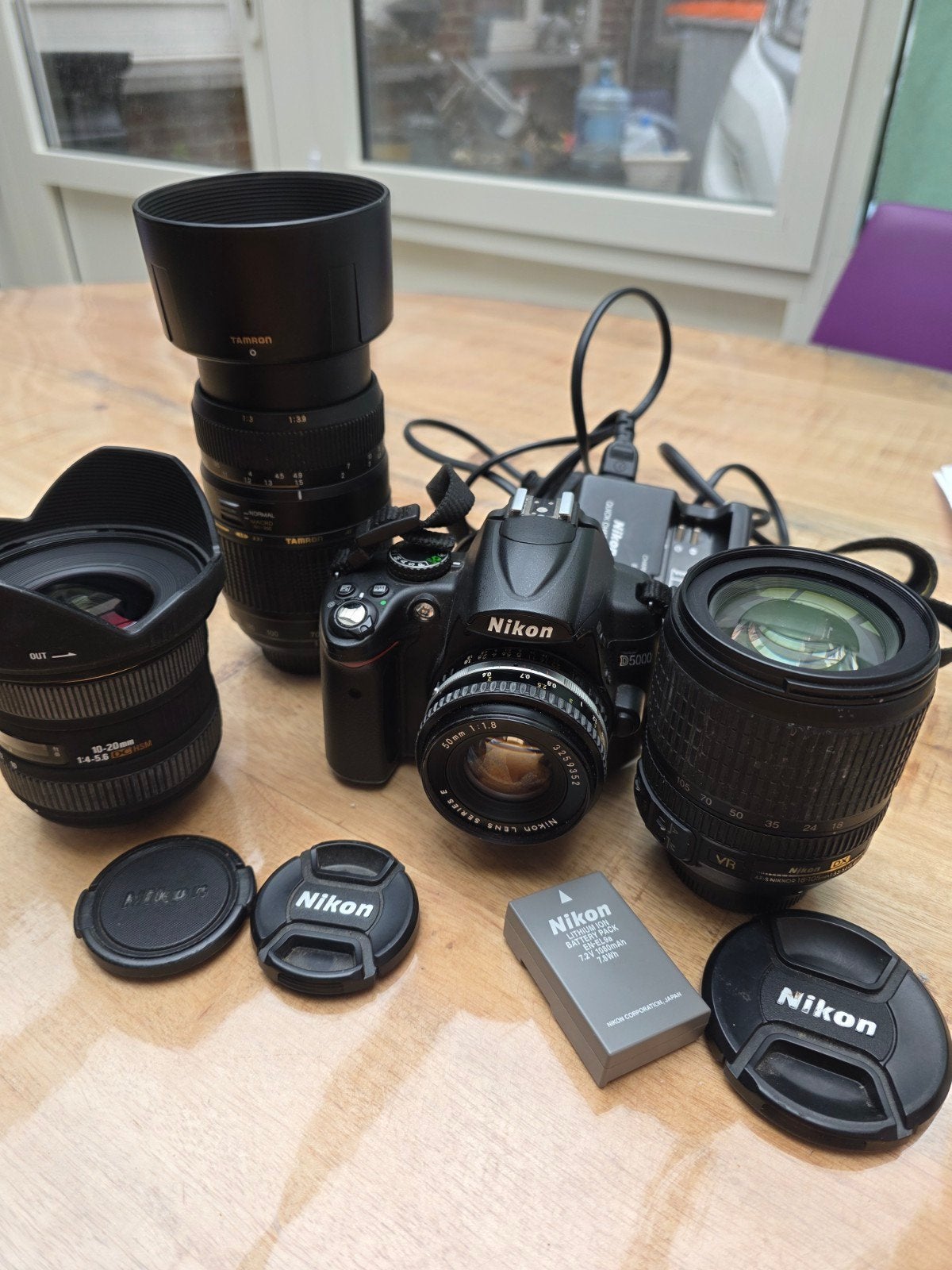 Nikon D5000 DSLR camera 11.167 kliks, Audio, Tv en Foto, Fotografie | Lenzen en Objectieven, Ophalen of Verzenden, Zo goed als nieuw