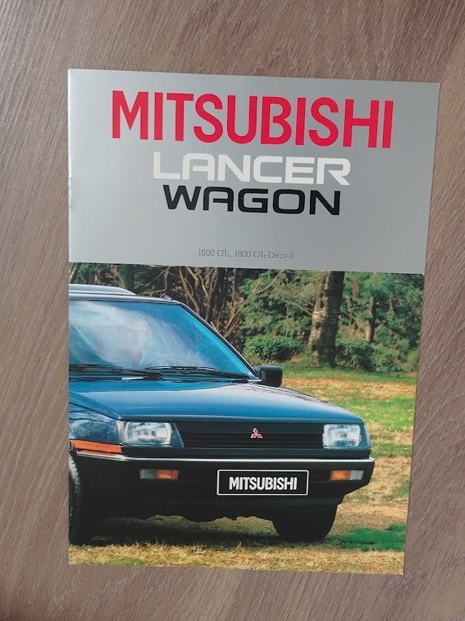 Mitsubishi Lancer Wagon autofolder, Ophalen of Verzenden, Nieuw, Mitsubishi