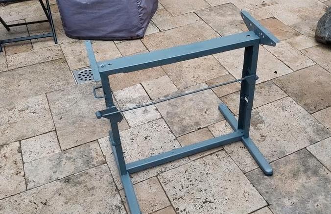 Camper Tafel onderstel tafelpoot hef frame dinette bed tafel, Verzenden, Gebruikt