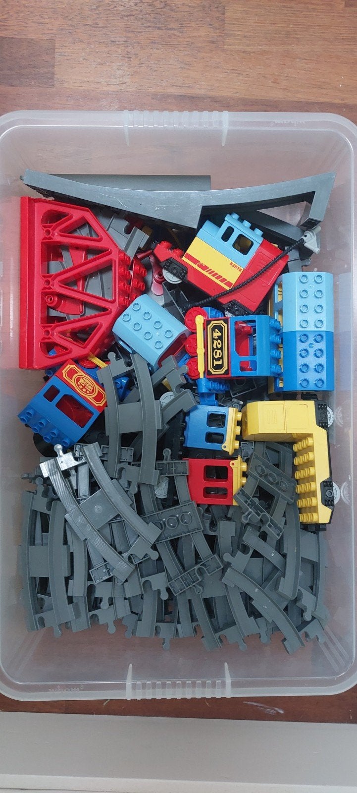 Lego Duplo treinset, Ophalen of Verzenden, Gebruikt, Complete set, Duplo