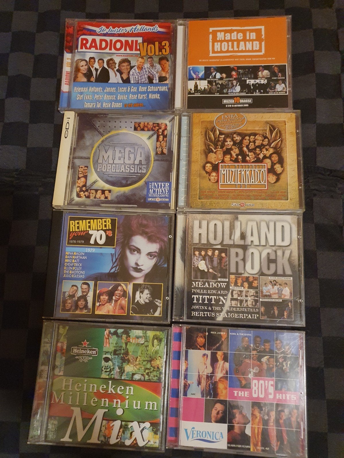 33 verzamel cd's voor 16 euro pop/rock partij collectie cd, Verzenden, Gebruikt, Pop