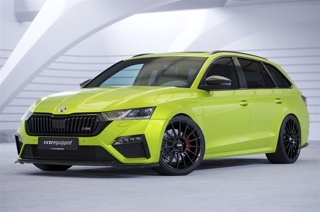 CSR Automotive Splitter Spoiler Skoda Octavia 4 RS CSL624, Verzenden, Automotive Parts, A.parts@hotmail.nl, Trasmolenlaan 12 3447 GZ Woerden