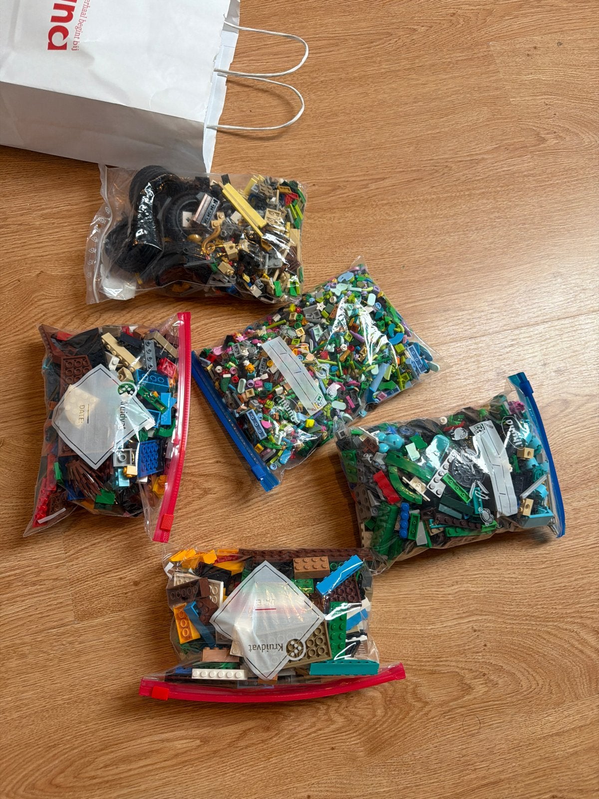 Grote partij diverse bouwstenen (Lego-compatibel), Kinderen en Baby's, Ophalen, Gebruikt, Overige merken