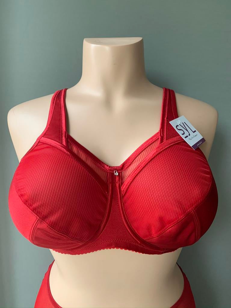 Syl  bh 85b - 90b - 80c - 85c - 80d - 90d - 80e - 110e, Verzenden, Rood, BH