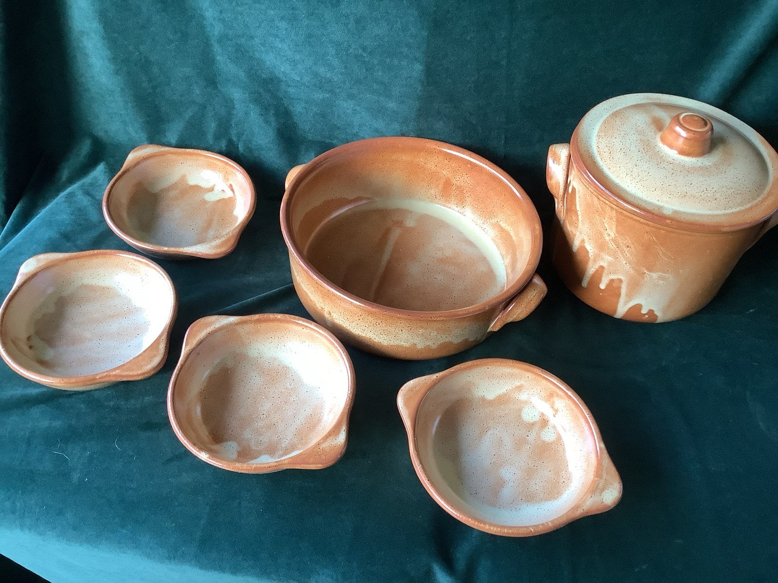 Terracotta vuur vast schalen., Huis en Inrichting, Keuken | Servies, Ophalen, Nieuw, Overige materialen
