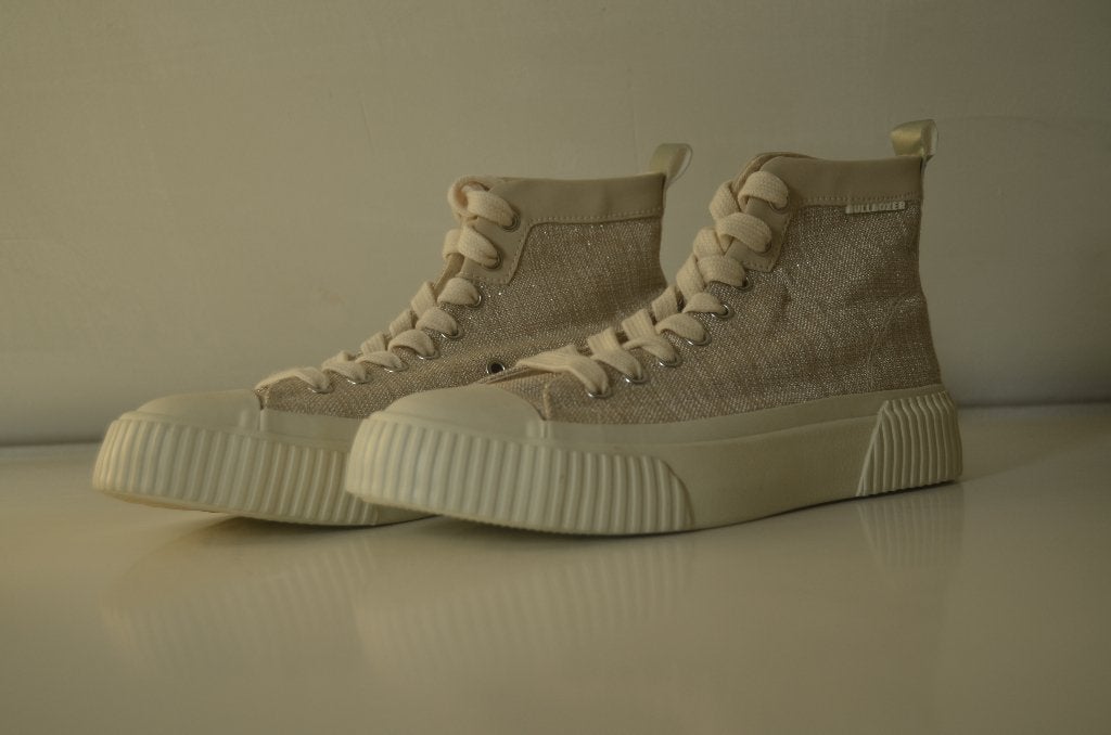 Bullboxer sneaker gebroken wit / zilver maat 37 nieuw, Ophalen, Overige kleuren, Nieuw, Sneakers of Gympen