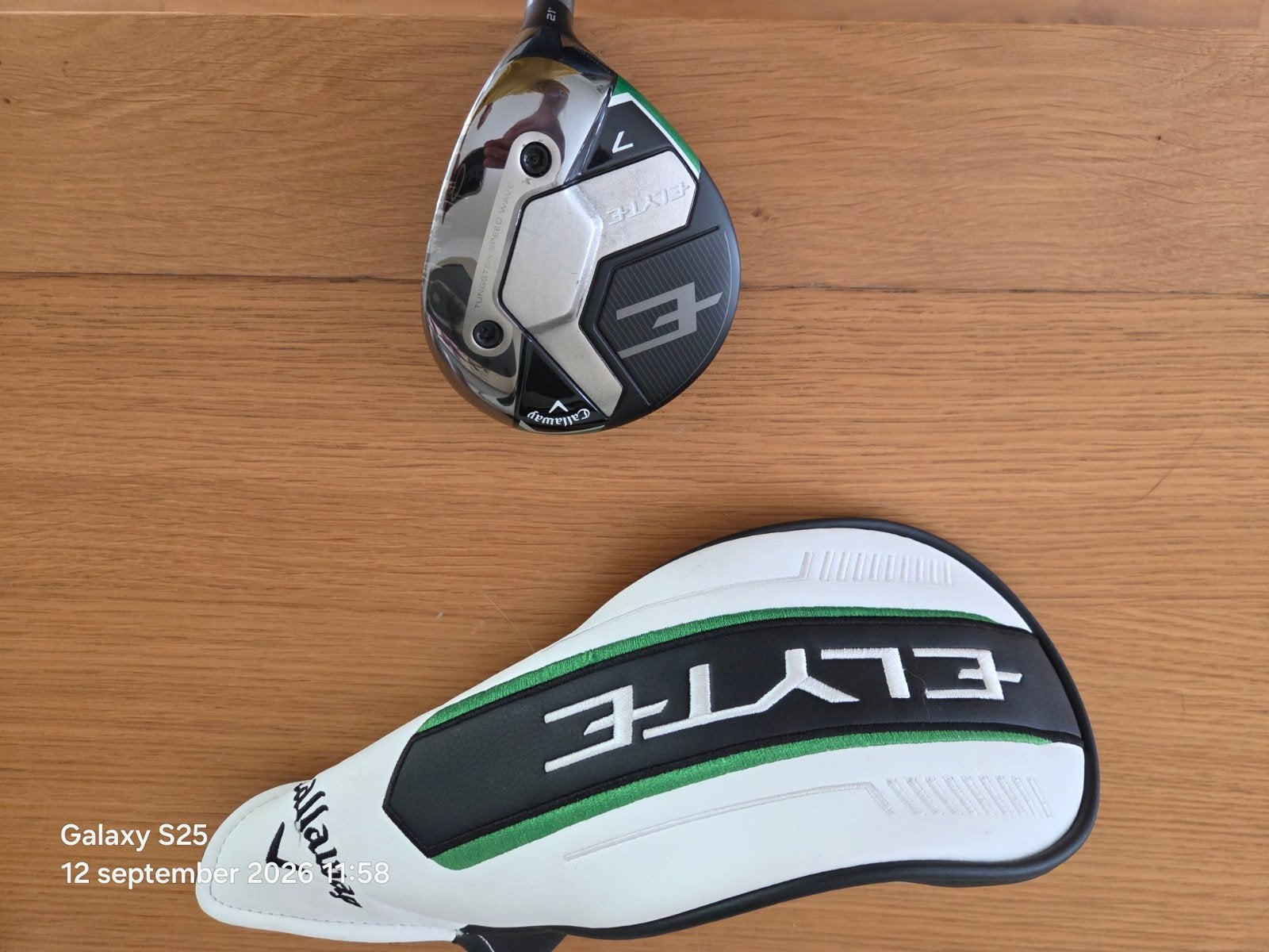 Callaway Elyte Fairway Wood 7 /21 loft, Sport en Fitness, Ophalen of Verzenden, Gebruikt, Club, Callaway