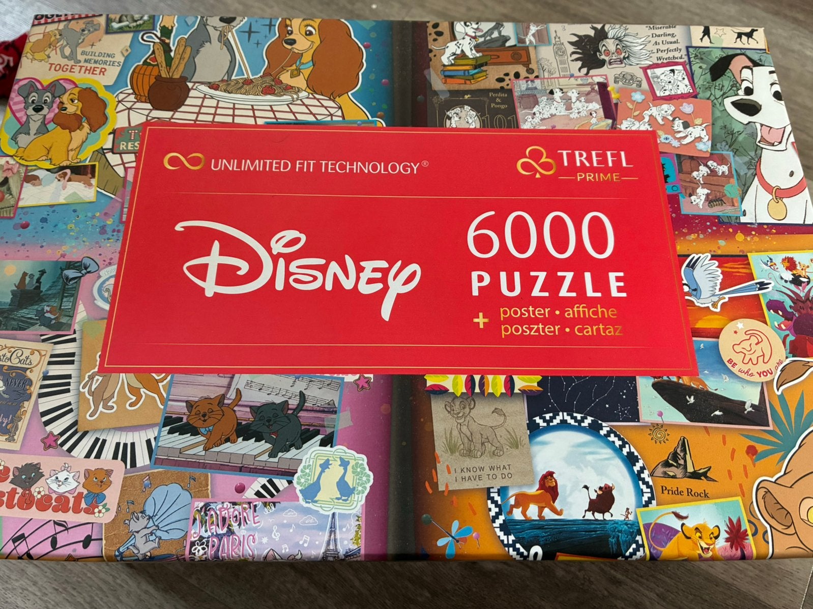 Disney puzzel 6000 stukjes. Nieuw in doos, Hobby en Vrije tijd, Ophalen, Meer dan 1500 stukjes, Nieuw, Legpuzzel