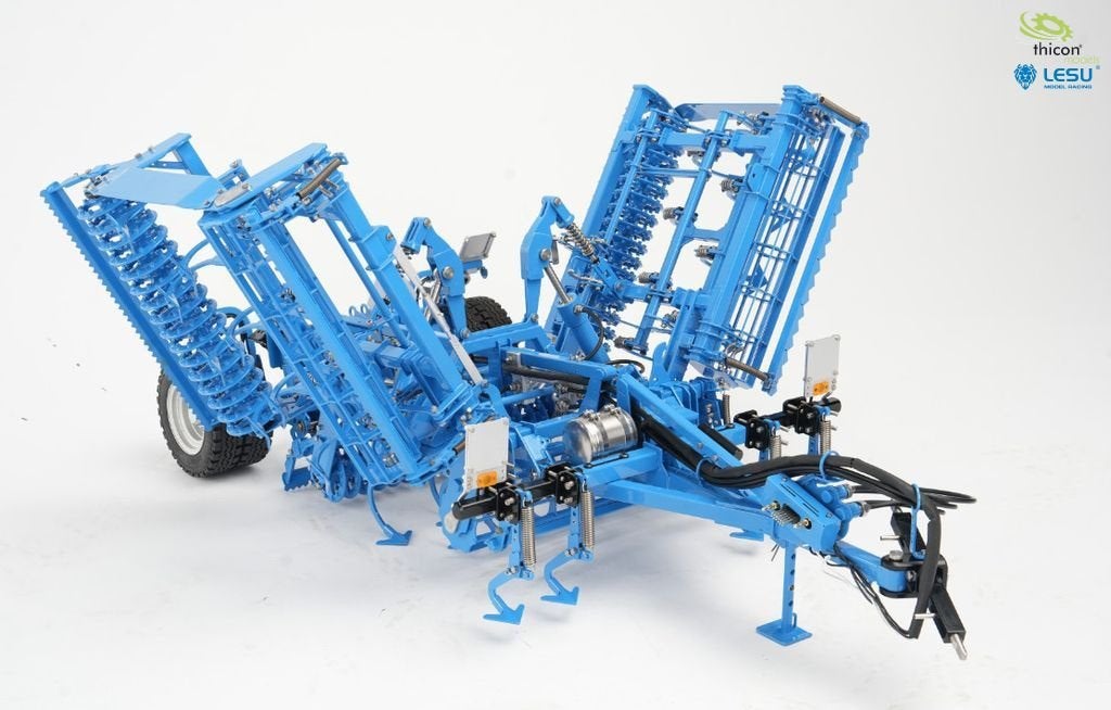 Hydraulische zaaibed combinatie Lesu RC 1/14 BouwKit, Hobby en Vrije tijd, Modelbouw | Radiografisch | Auto's, Ophalen of Verzenden