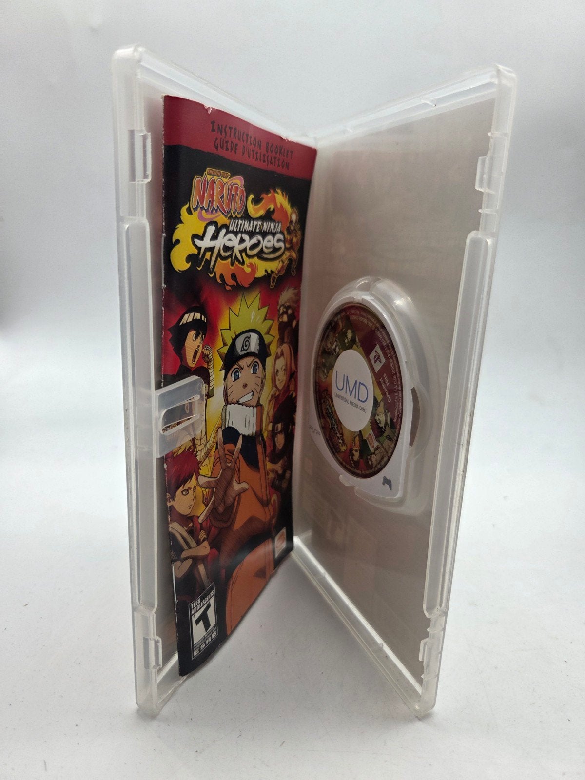 Naruto Ultimate Ninja Heroes PSP, 2-14-1, Ginza, Chuo-ku, Tokyo, Japan, Support@bandainamcoent.eu, Ophalen of Verzenden, Zo goed als nieuw