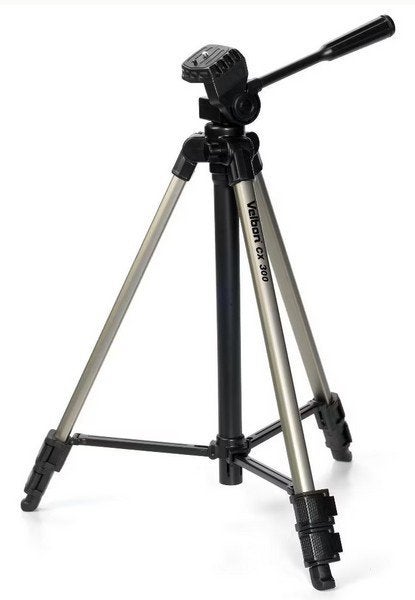 zgan Velbon CX 300 Statief in tas., Ophalen of Verzenden, Zo goed als nieuw, 150 tot 175 cm, Driepoot