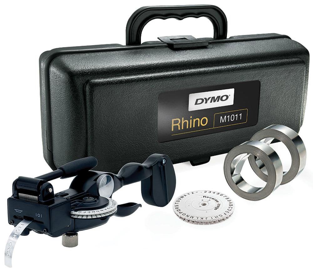 DYMO Rhino M1011 Industriële Lettertang / Reliëfprinter, Ophalen of Verzenden, Zo goed als nieuw
