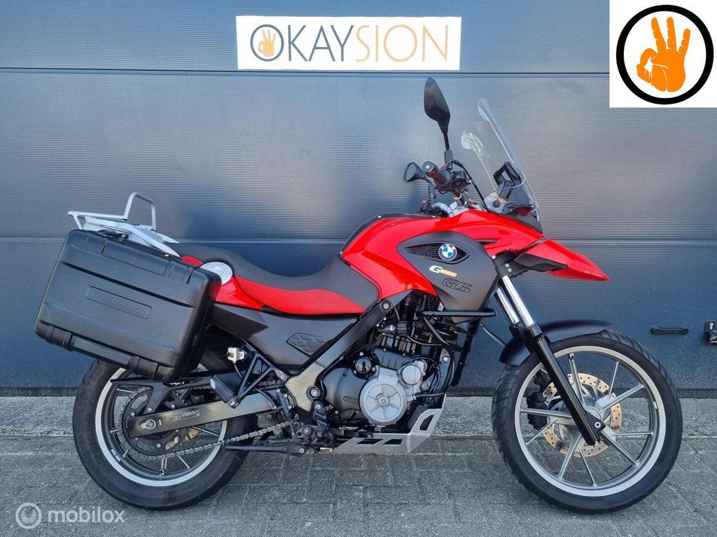 Mooie BMW G 650 GS (bj 2011) 35kw A2! 650gs, Motoren, Bedrijf, 652 cc, Toermotor, ABS