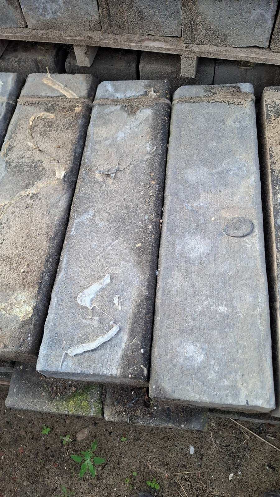 Hollandse biels, Ophalen, Gebruikt, Beton, Terrastegels
