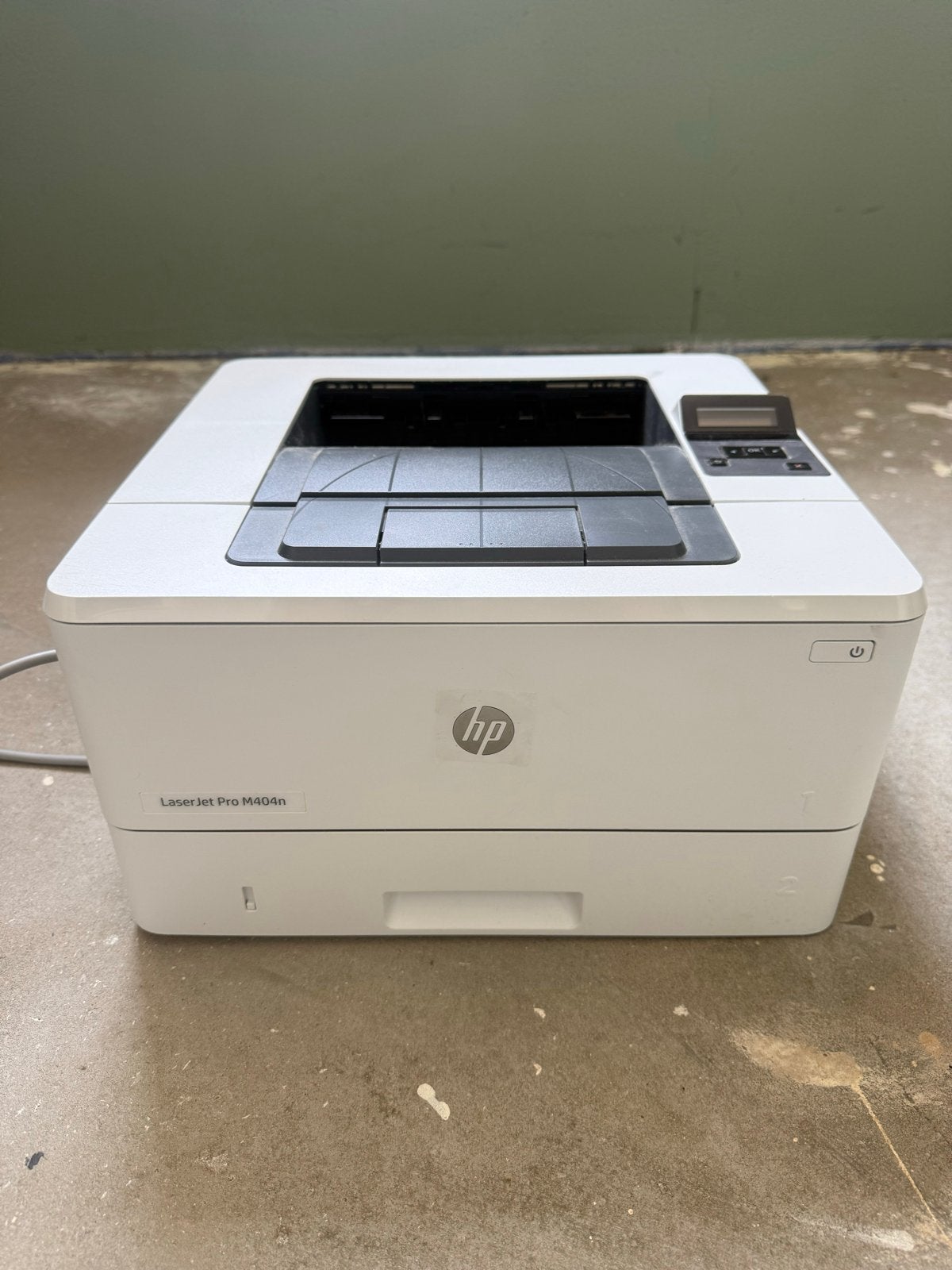 HP LaserJet Pro M404n Laserprinter - Zwart-wit, Computers en Software, Printers, Gebruikt, Printer, Laserprinter, Zwart-en-wit printen
