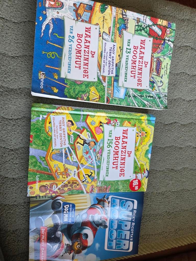 De waanzinnige boomhut, Super Robot, Ophalen, Zo goed als nieuw