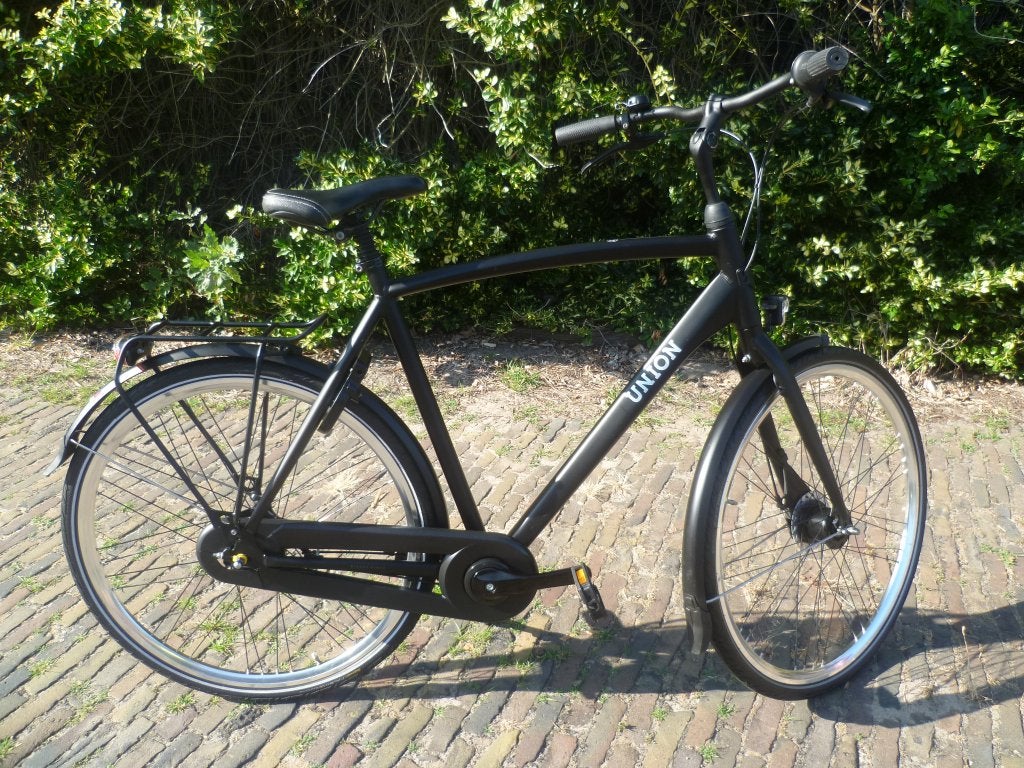 Te koop Union Herenfiets, framemaat  61 cm, Gebruikt, Versnellingen, Union, Trommelrem