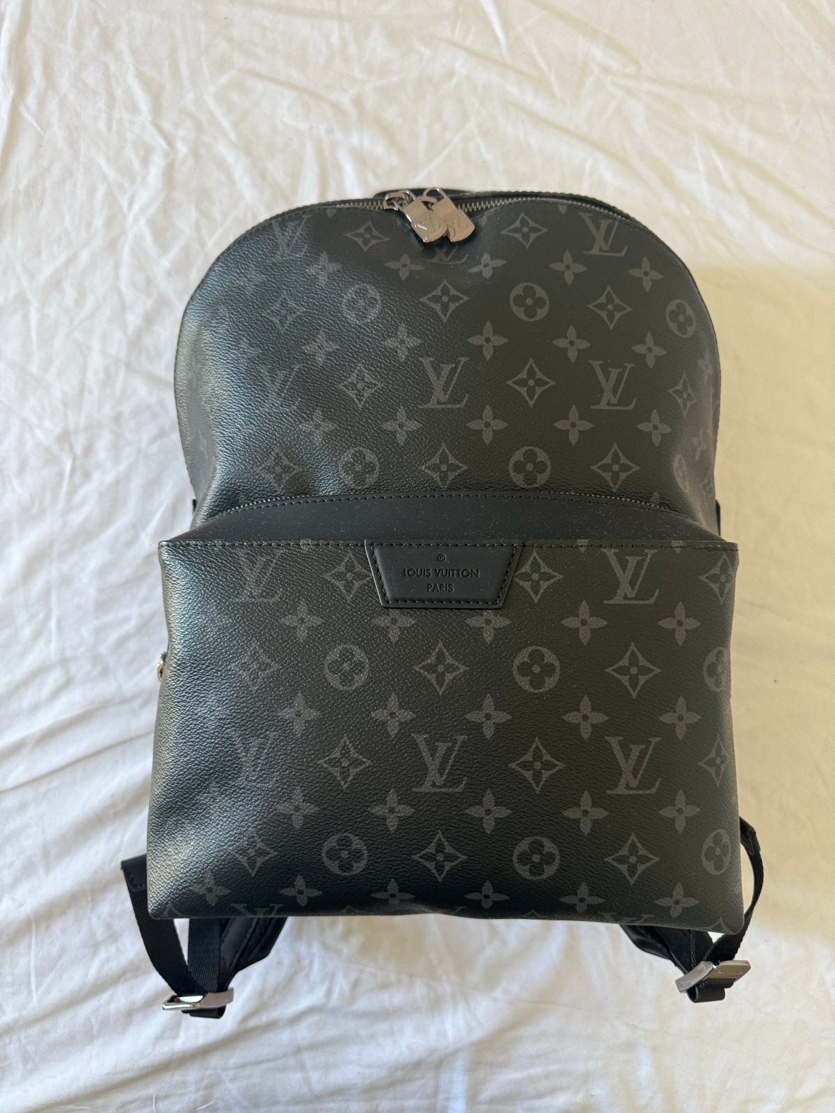 Louis Vuitton Monogram Eclipse Rugzak, Sieraden, Tassen en Uiterlijk, Tassen | Rugtassen, Ophalen of Verzenden, Zo goed als nieuw