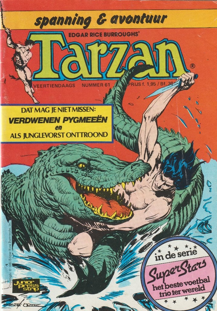 10 stuks Tarzan Comics zie foto's, Meerdere comics, Ophalen of Verzenden, Gelezen, Amerika