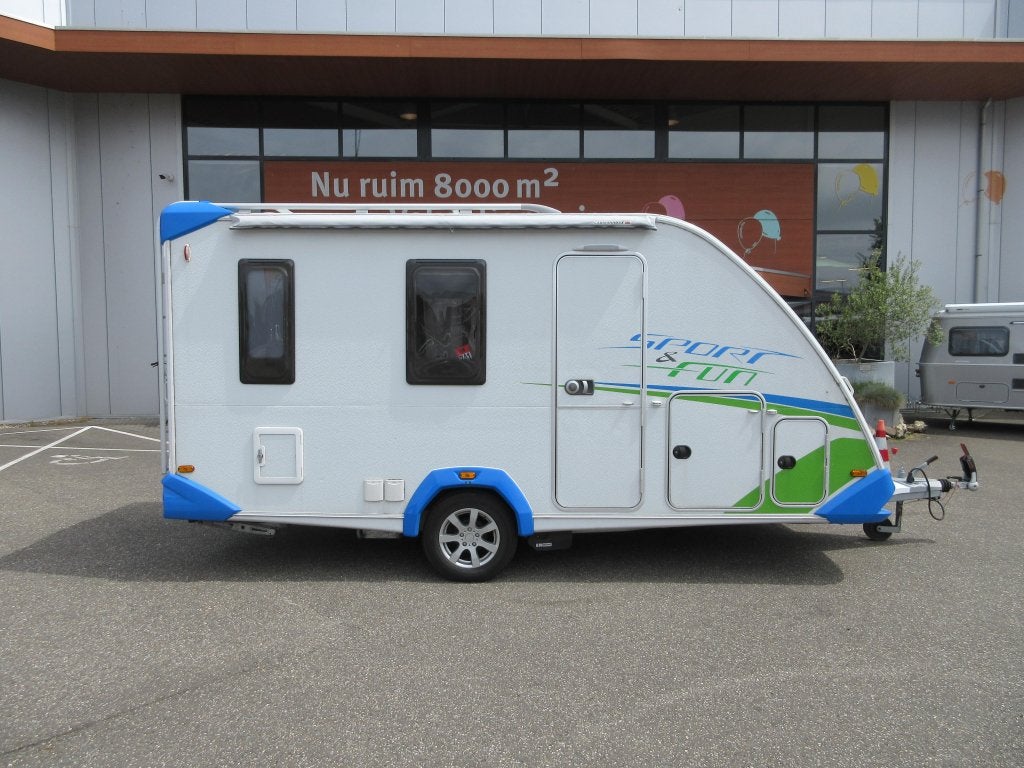 Knaus Sport en Fun 480 QL NETJES! MOVER/ZAKLUIFEL, Schokbreker, Tot en met 3, 4 tot 5 meter, Knaus