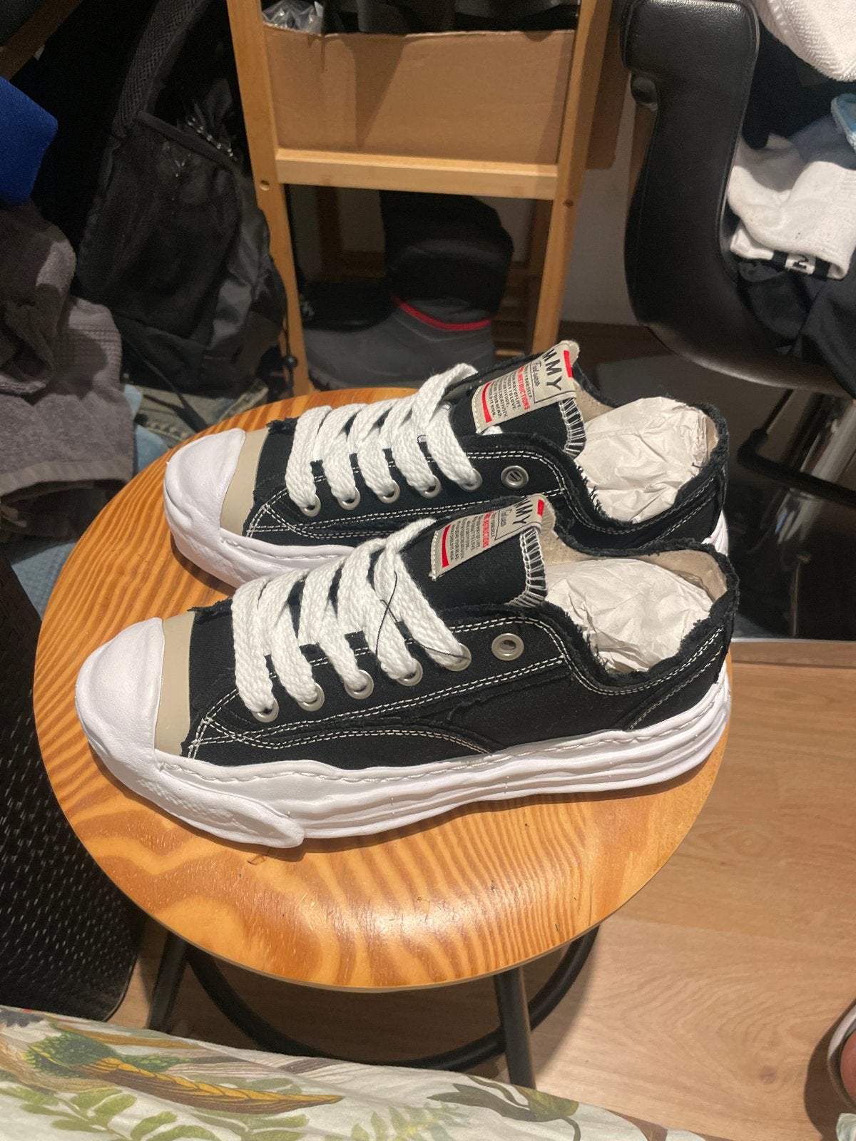 Maison mihara yashuhiro maat 40, Zwart, Nieuw, Ophalen of Verzenden, Sneakers of Gympen