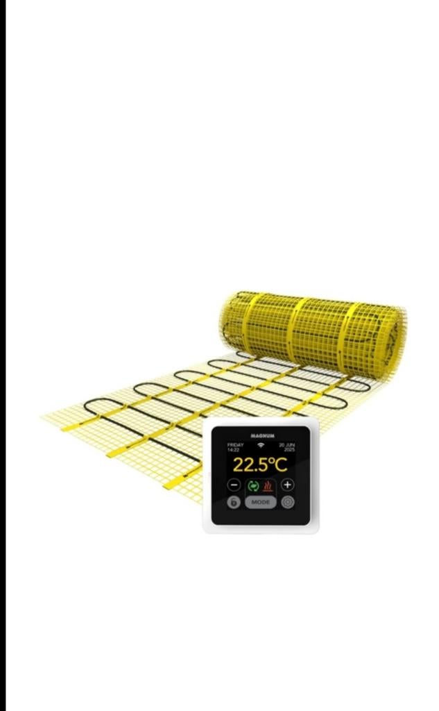 Elektrische Vloerverwarming vanaf 1m2, Minder dan 30 cm, Overige typen, Nieuw, Minder dan 60 cm