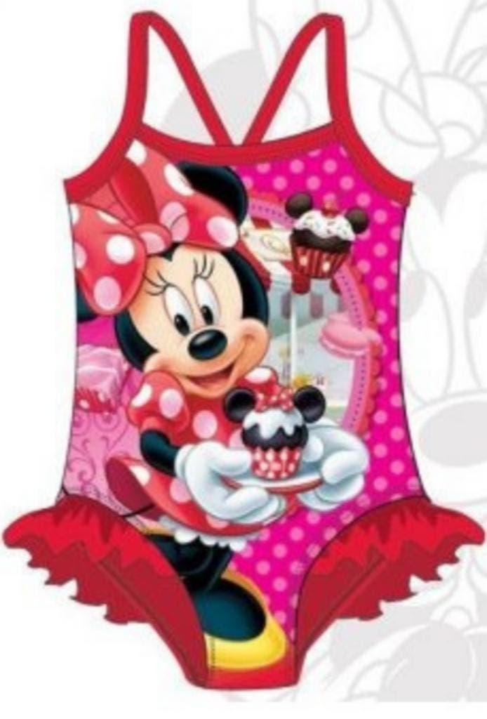 Minnie Mouse Zwempak / Badpak Disney - Maat 128 - AANBIEDING, Meisje, Minnie Mouse, Badpak, Nieuw