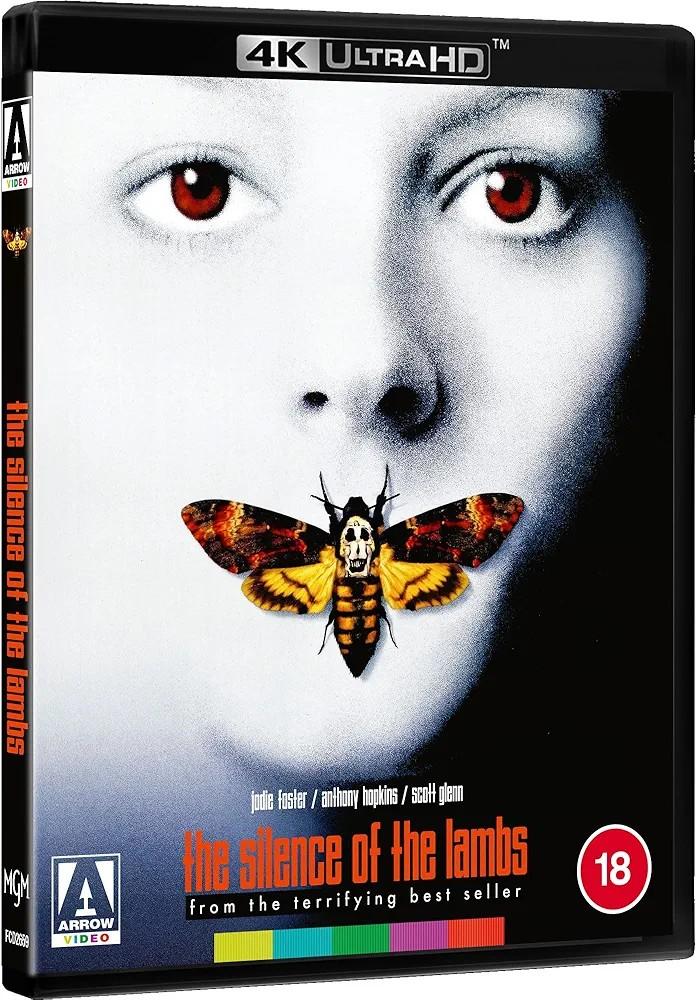 Silence of the Lambs (Arrow) 4K UHD Blu-Ray UK IMDb 8.8 Seal, Cd's en Dvd's, Blu-ray, Ophalen of Verzenden, Nieuw in verpakking