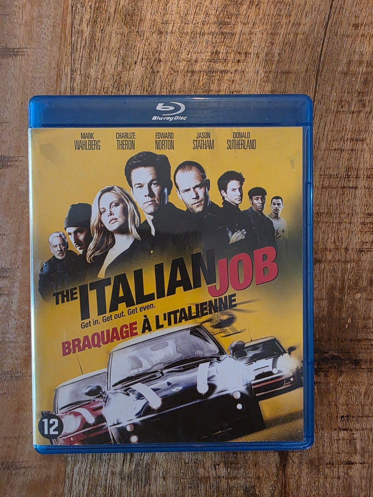 The Italian Job blu ray, Ophalen of Verzenden, Zo goed als nieuw