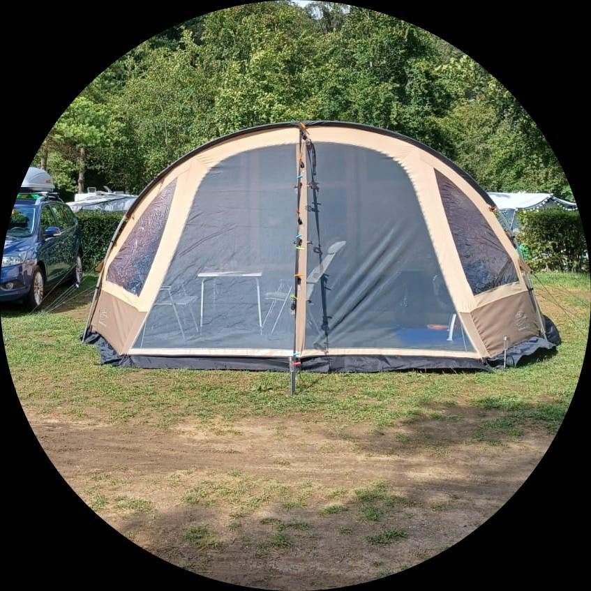 Grote tunneltent Bardani Paradise Beach 460 RSC, Caravans en Kamperen, Tenten, Ophalen, Zo goed als nieuw, Tot en met 6