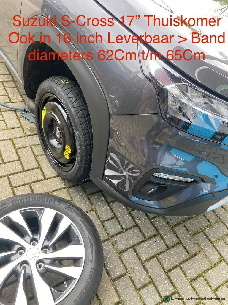 Reservewiel Thuiskomer Suzuki Swift 15" & Vitara S-Cross >17, Auto-onderdelen, Banden en Velgen, Gebruikt, -, Banden en Velgen