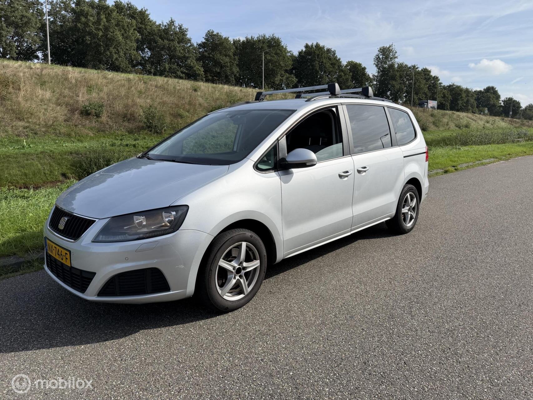Seat Alhambra 2.0 TDI Style 7p, Euro 5, Gebruikt, 4 cilinders, 7 stoelen