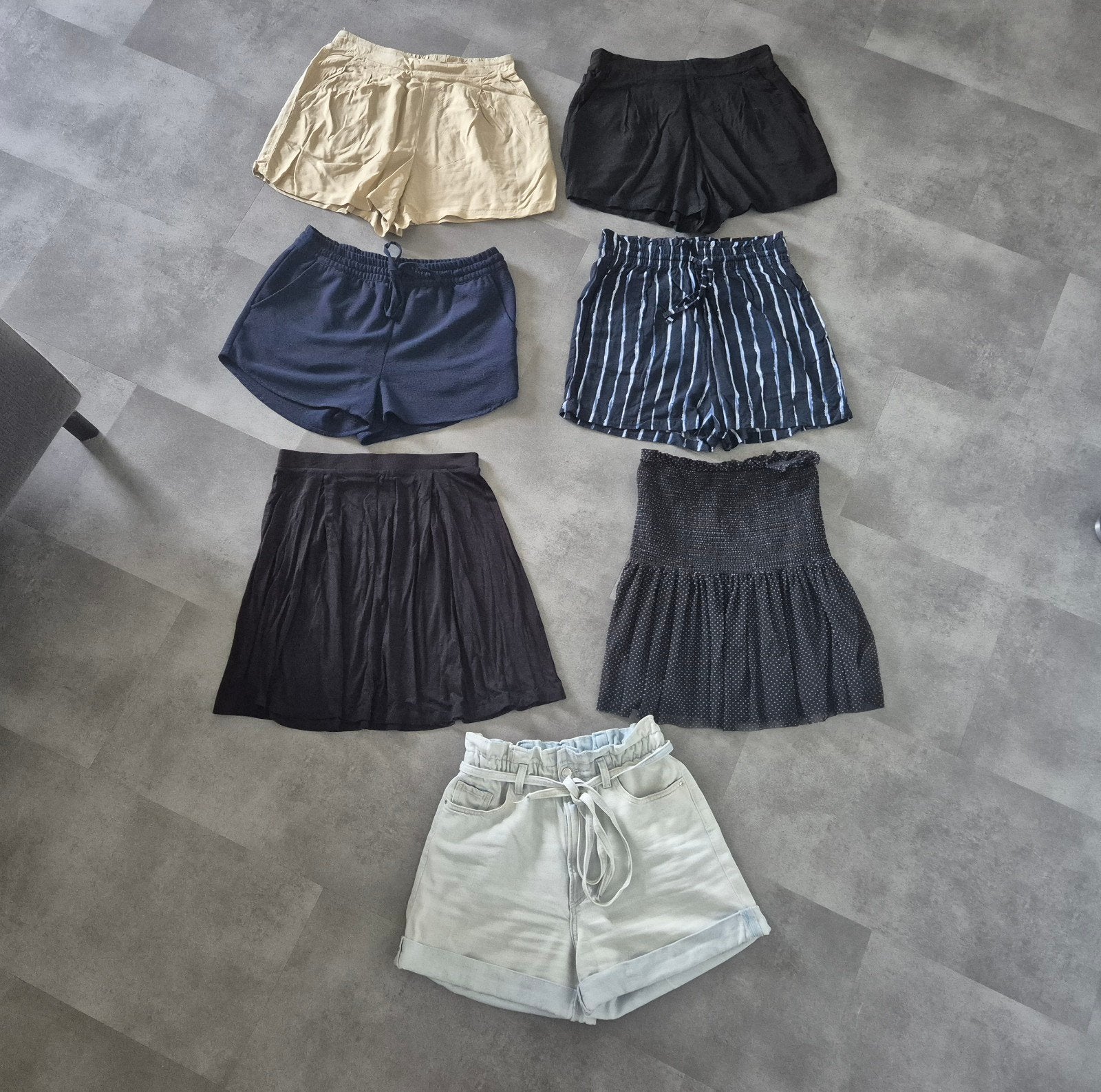 Pakket - bundel dames shorts en rokjes, Kleding | Dames, Ophalen, Nieuw, Blauw, W28 - W29 (confectie 36)