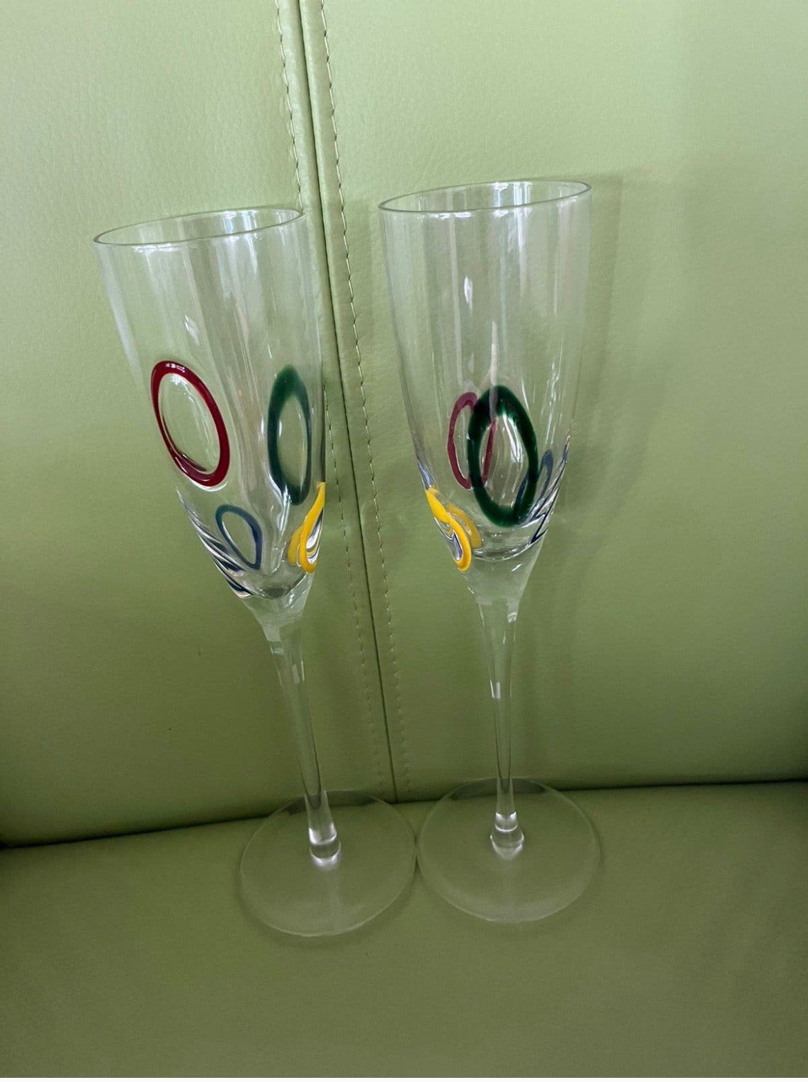 Leonardo Champagne Glazen/Lepeltjes verzilverd/TCM porselein, Ophalen of Verzenden, Nieuw, Overige typen