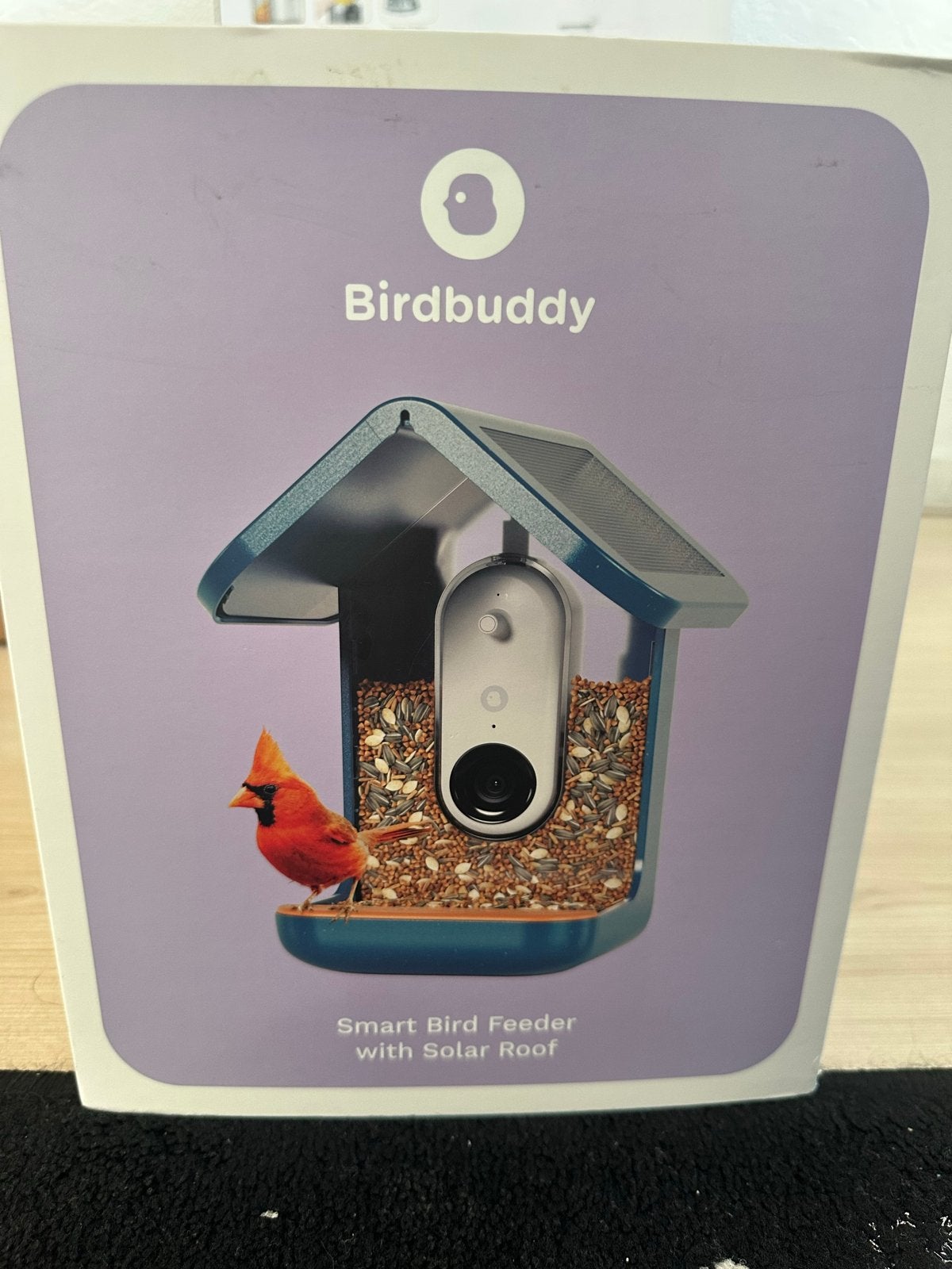 Smart Bird feeder with Solar Roof, Ophalen of Verzenden, Nieuw
