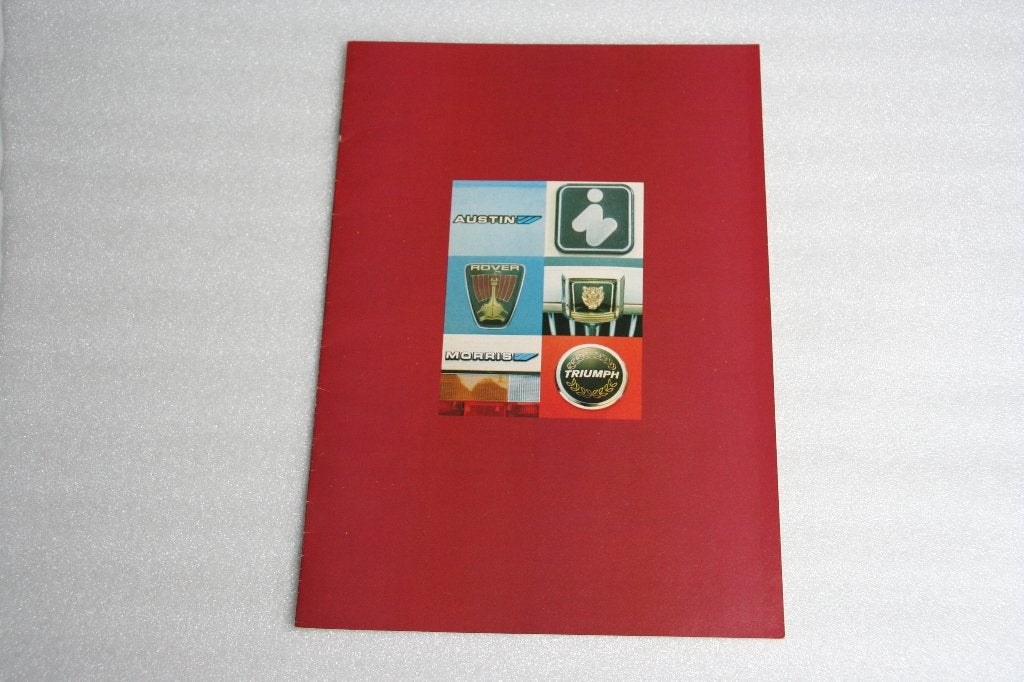 Folder British Leyland modellenoverzicht (1980) (19), Ophalen of Verzenden, Nieuw, Overige merken