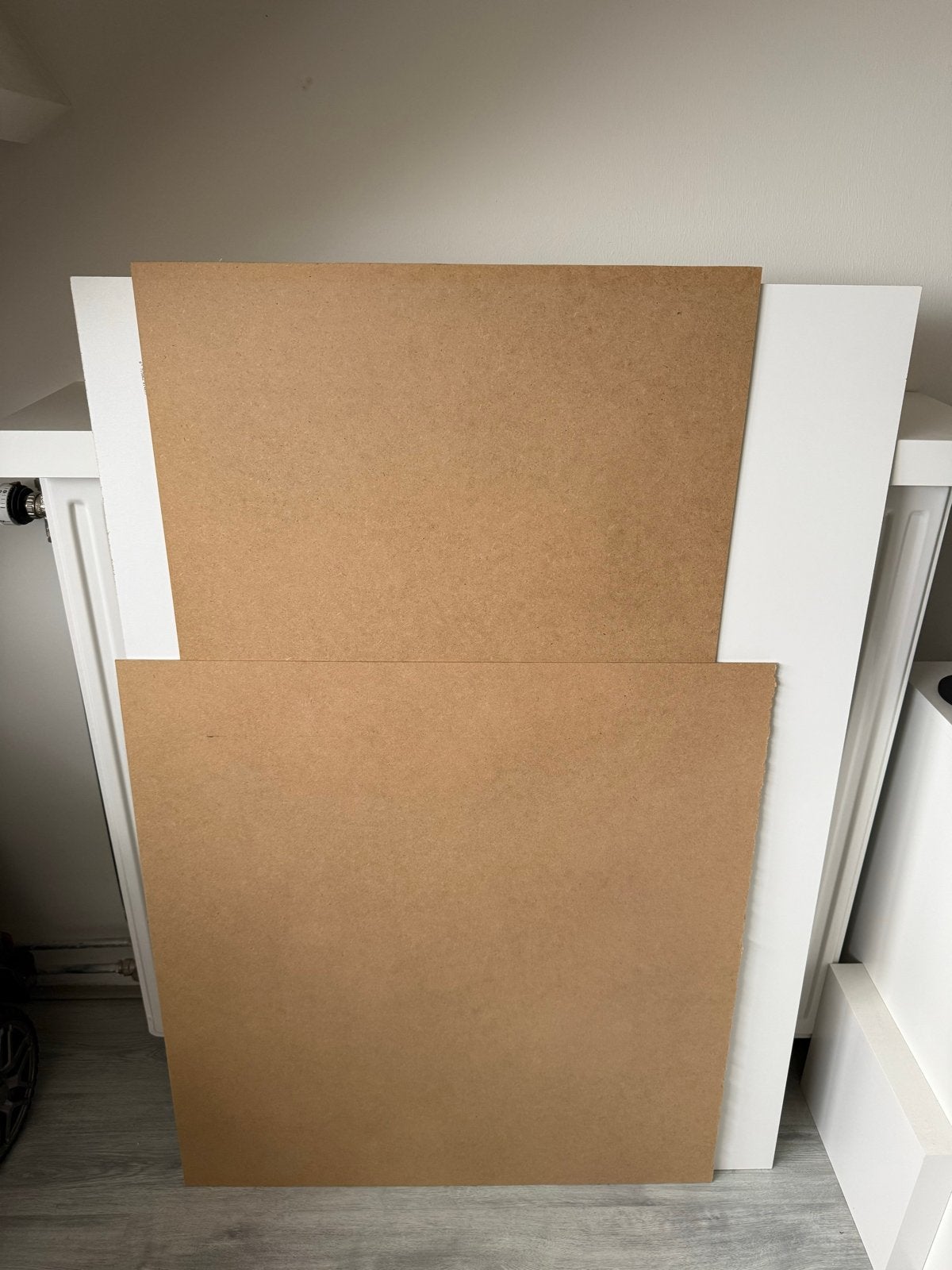 Restpartij MDF, Hout en Gegoten Plexiglas (3mm), Ophalen, Gebruikt