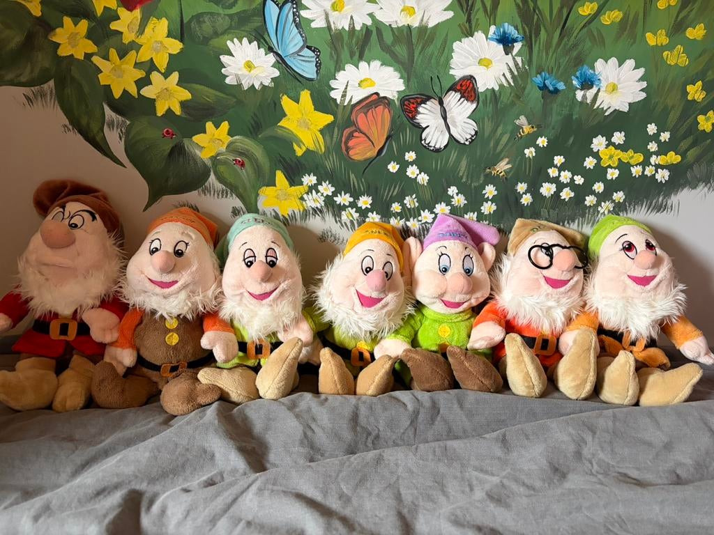 7 Dwergen Knuffels, Disney, Albert Heijn, Overige typen, Ophalen of Verzenden