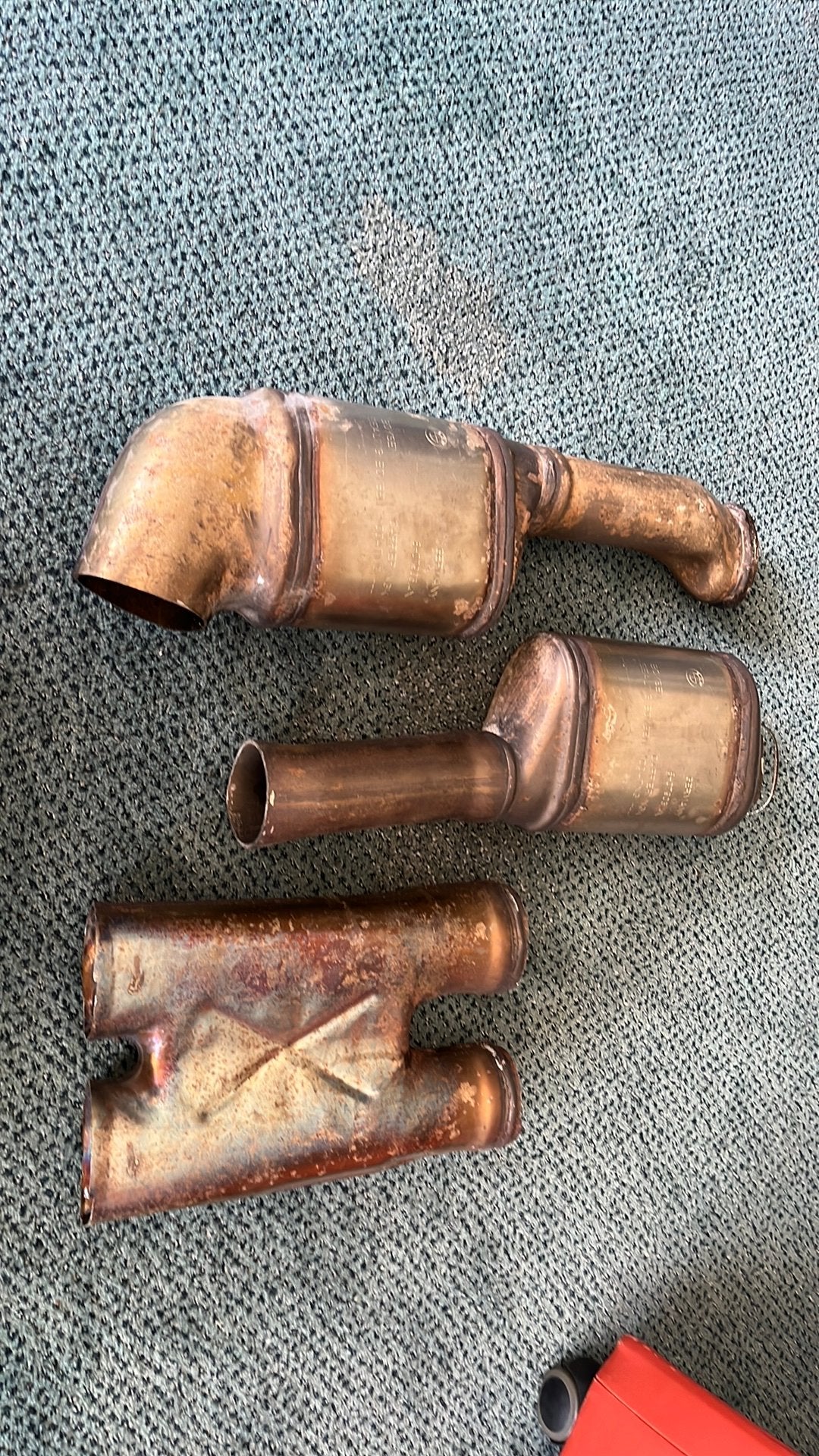 BMW 340i G20/G21 downpipes met OPF/GPF en katalysatoren, Gebruikt, Bmw, Ophalen of Verzenden, Bmw postbus amsterdam