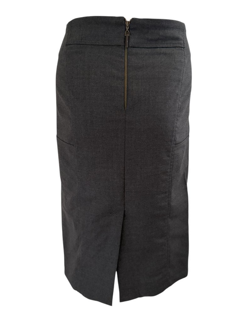 Brunello Cucinelli rok L, Maat 38/40 (M), Ophalen of Verzenden, Zo goed als nieuw, Grijs