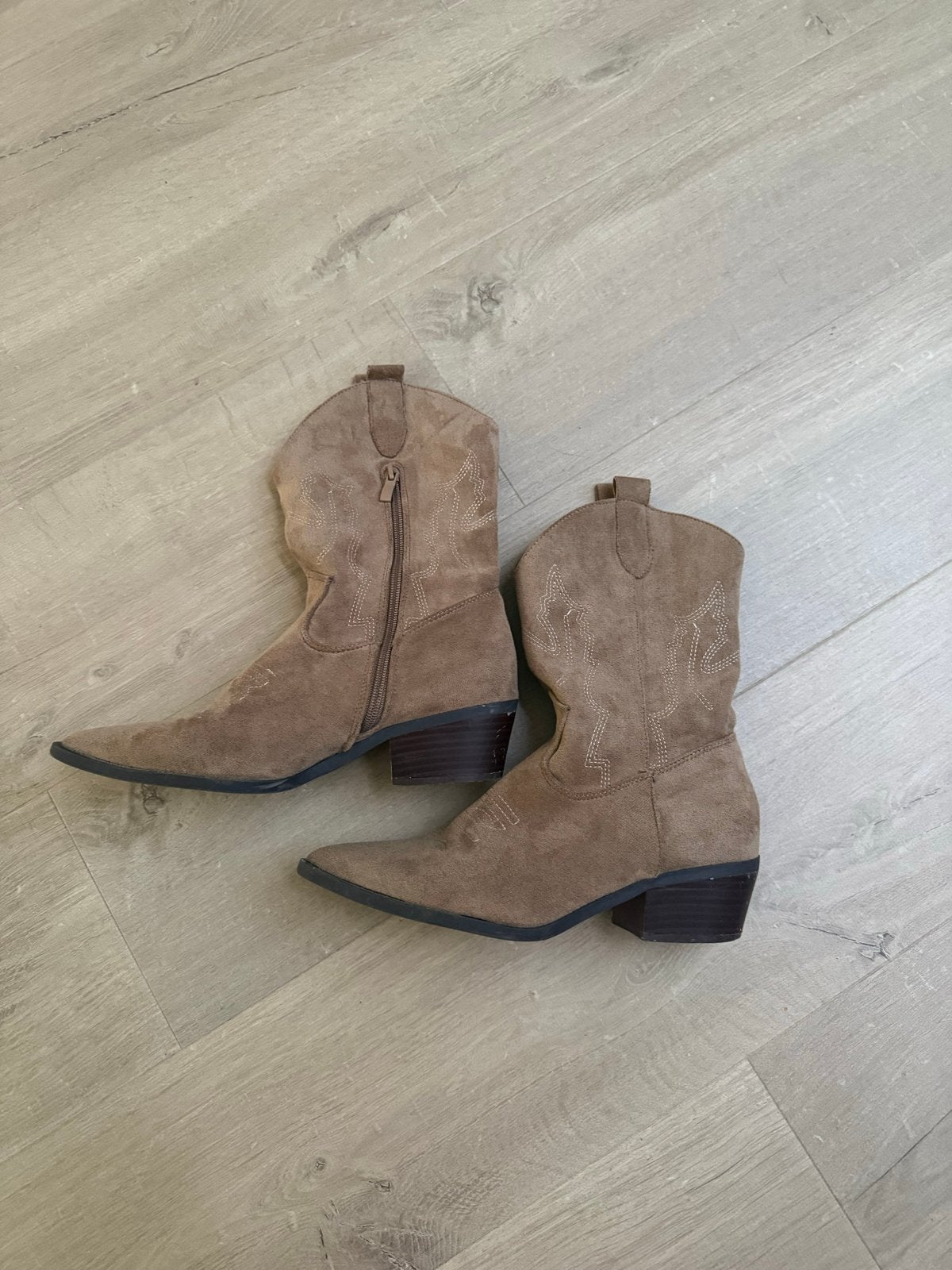 Toffe cowboylaarzen maat 40, Bruin, Lage of Enkellaarzen, Ophalen of Verzenden, Zo goed als nieuw