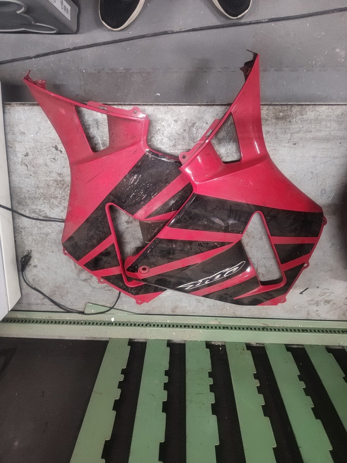 Honda cbr600rr 2003 kappen krassen, Ophalen, Gebruikt