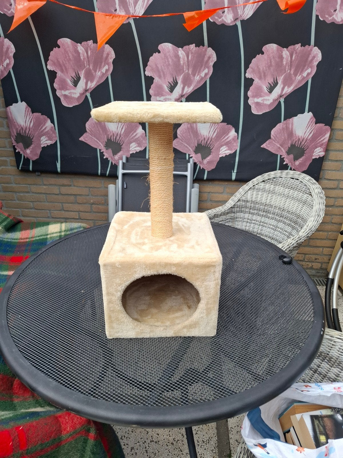 Katten huisje, Dieren en Toebehoren, Ophalen, Krabpaal