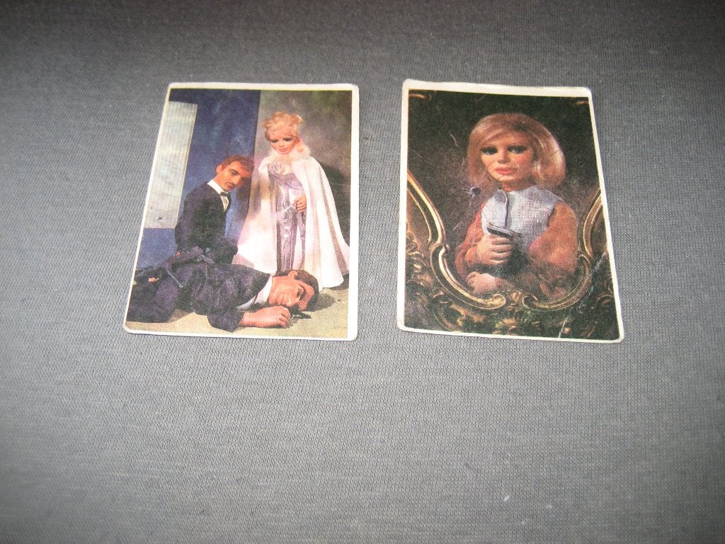 thunderbirds plaatjes, Ophalen of Verzenden, Gebruikt, Meerdere plaatjes