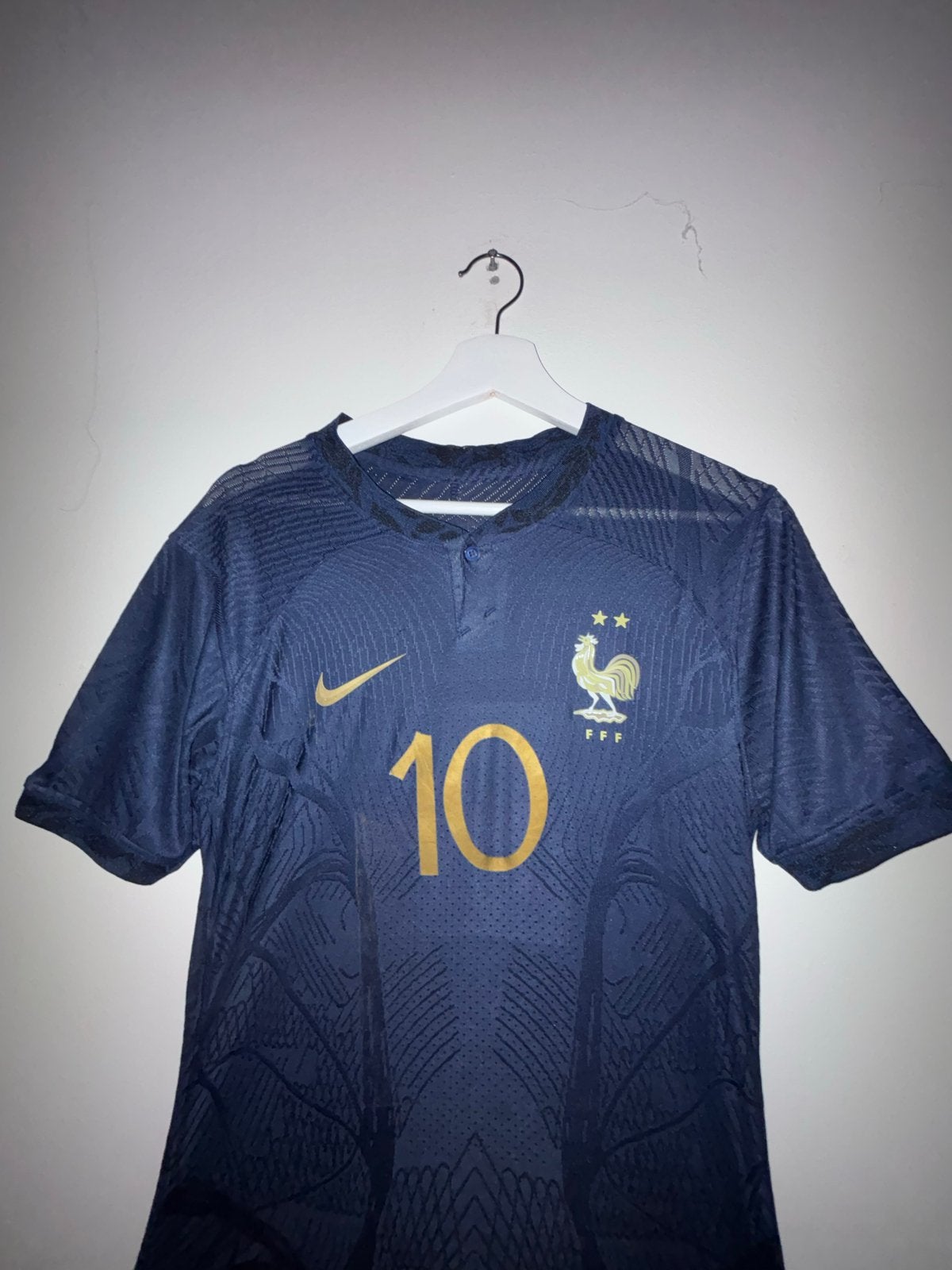 Frankrijk Thuisshirt 2022- Mbappé #10, Kleding | Heren, Voetbal, Gedragen, Maat 46 (S) of kleiner, Verzenden