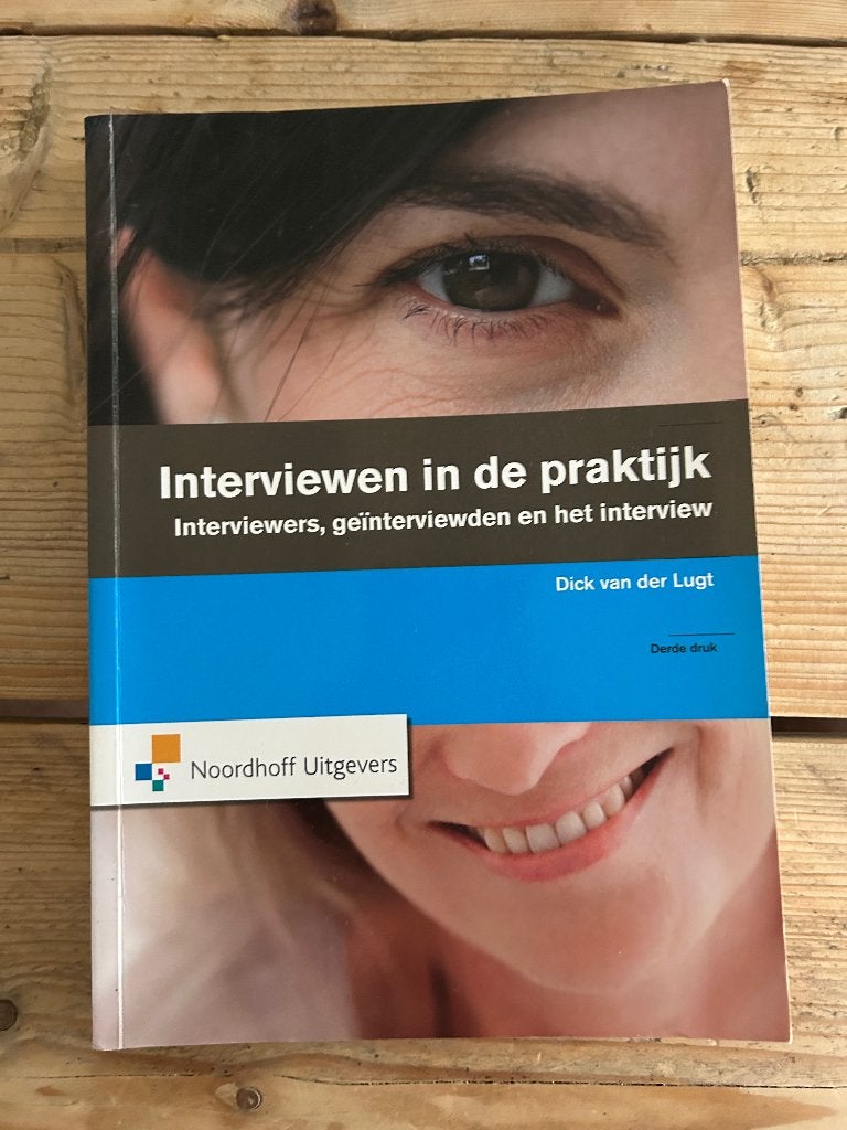 Interviewen in de praktijk, Zo goed als nieuw, Noordhoff Uitgevers, Alpha, HBO