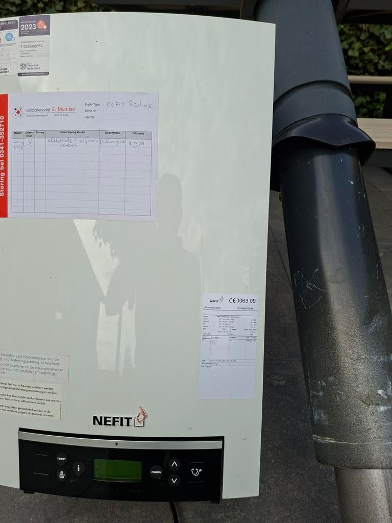 Nefit HR combi ketel, Doe-het-zelf en Verbouw, Verwarming en Radiatoren, 30 tot 80 cm, Gebruikt, Cv-ketel of Combi-ketel, Minder dan 60 cm